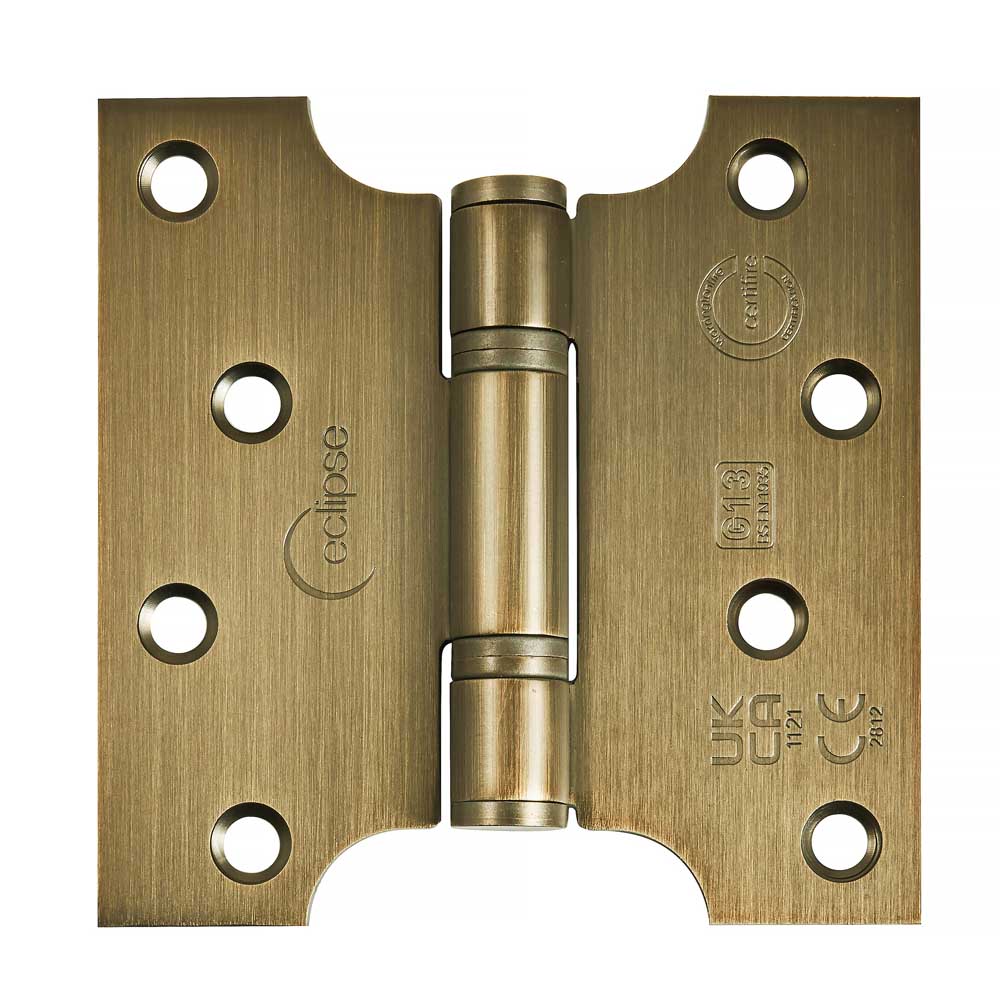 Eclipse 4 inch (102mm x 51mm) Parliament Hinge Grade 13 - Dark Bronze (Sold in Pairs)